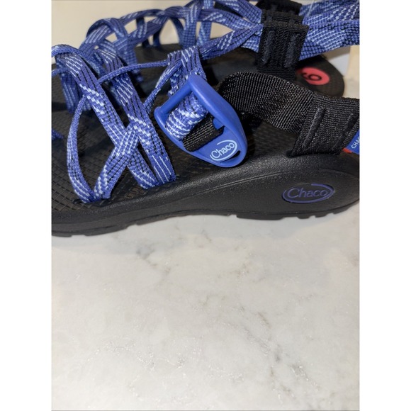 Chaco Z Cloud X2 Double Strap Blue Hiking Outdoor Shoes Women's Size US 6 Sandal - Picture 2 of 4